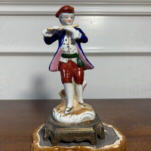 MCM Occupied Japan Colonial Man with Flute figurine